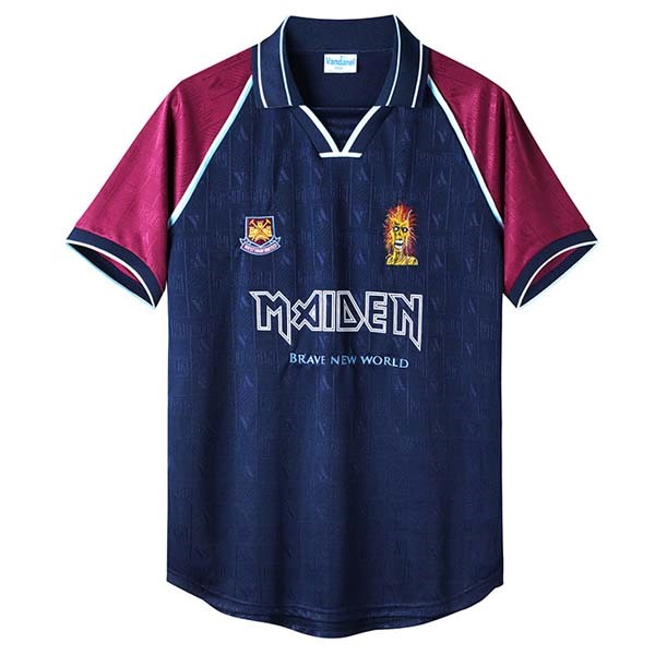 Camiseta Iron Maiden x West Ham 1st Retro 1999/2001